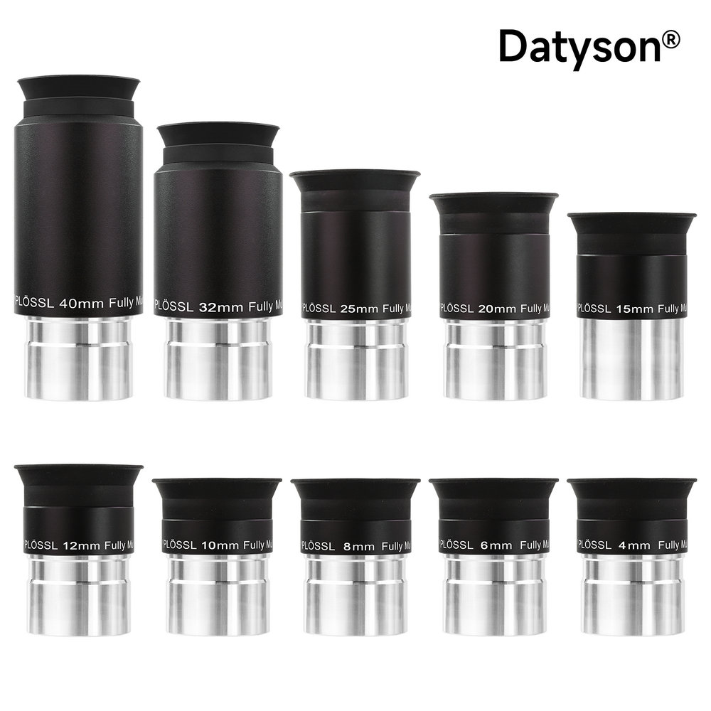 Datyson望远镜配件经典系列1.25英寸50度PL普罗素天文目镜 FMC绿膜 铝合金镜体