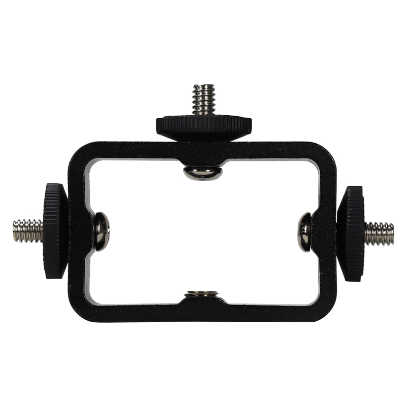 云台配件三机位金属底座1/4英寸一转三支架5P9848A