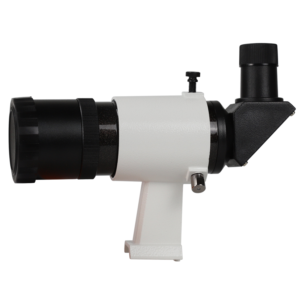 【无品牌】天文望远镜配件8X50全正像寻星镜及基座 高清成像